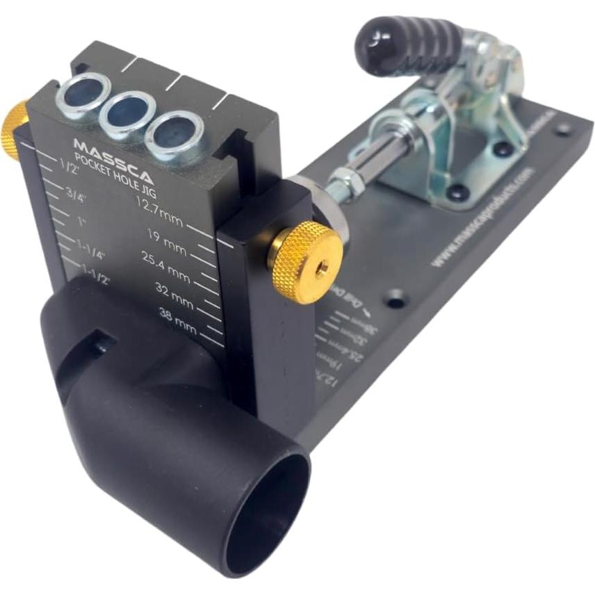 Plantilla de Agujeros en Ángulo Massca M1 - Aluminio Ajustable