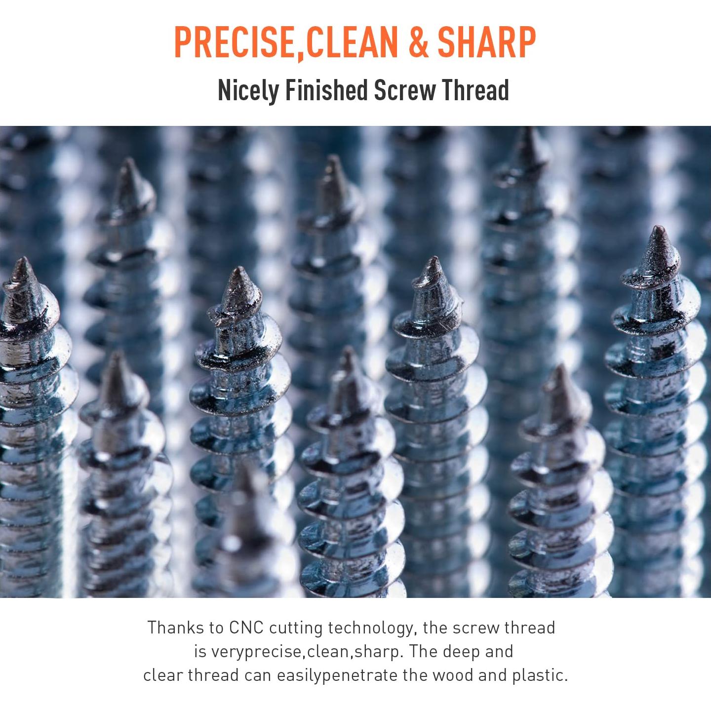 Conjunto de 550 Tornillos Autoperforantes Trivd Frol M3-M6