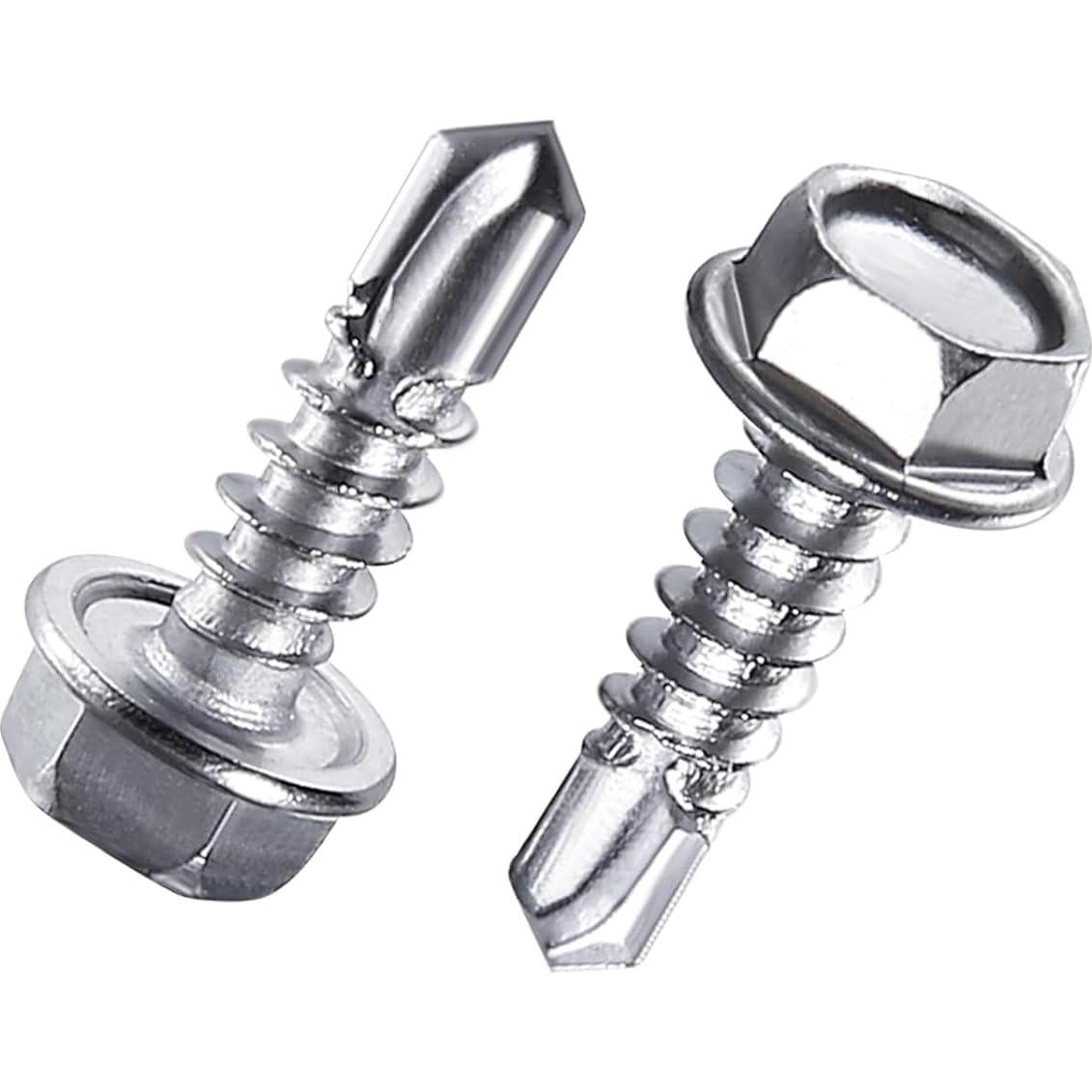 Juego de Tornillos Autoperforantes Yuecinoow 440 Pcs Acero Inoxidable