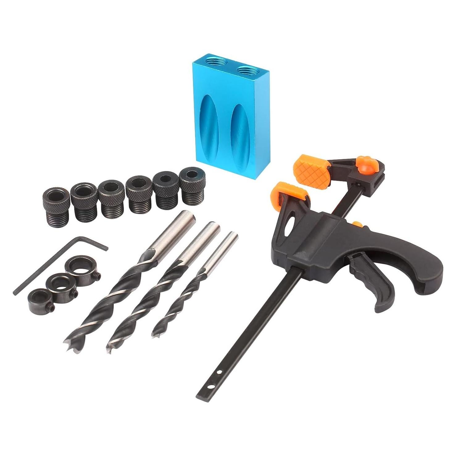 Kit de Plantilla de Agujeros Hovico 15 Piezas 6/8/10mm