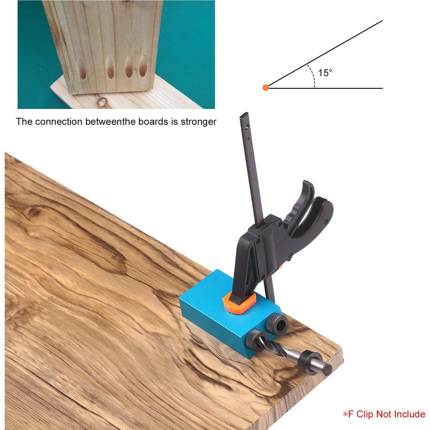 Kit de Plantilla de Agujeros Hovico 15 Piezas 6/8/10mm