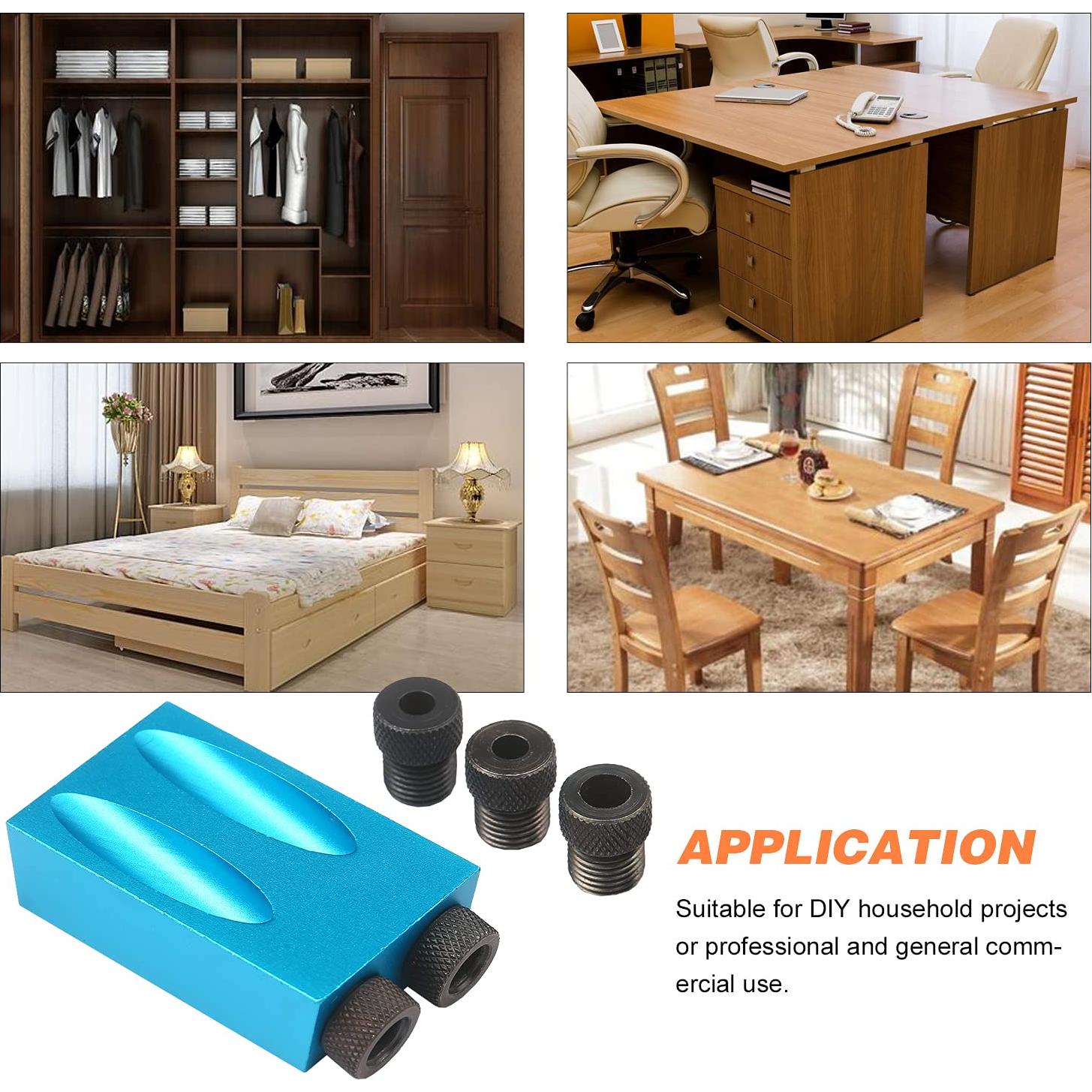 Kit de Plantilla de Agujeros Hovico 15 Piezas 6/8/10mm