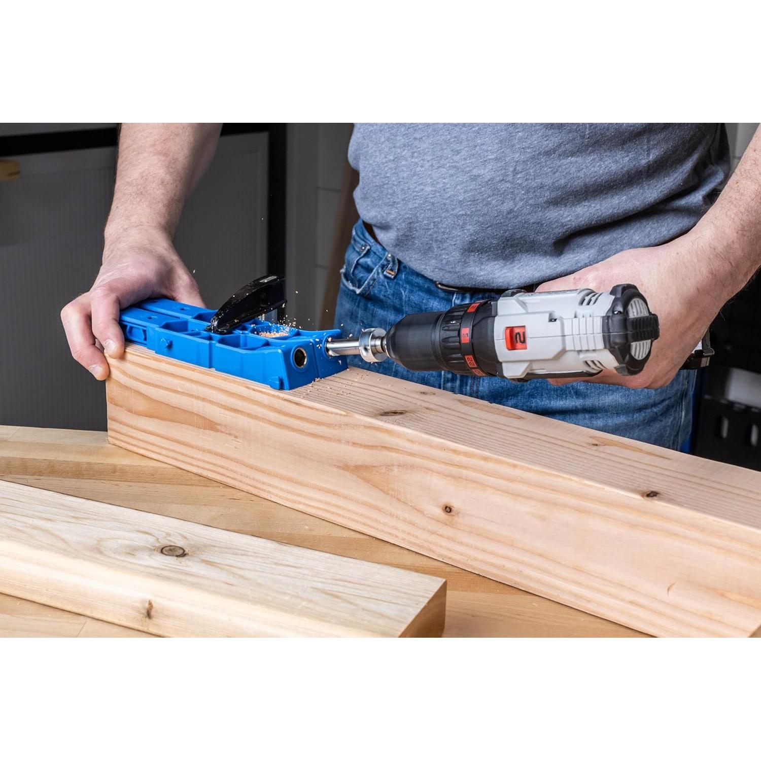 Plantilla de Agujeros de Pocket Kreg XL KPHJ920 - Para Tableros 2x4 y 4x4