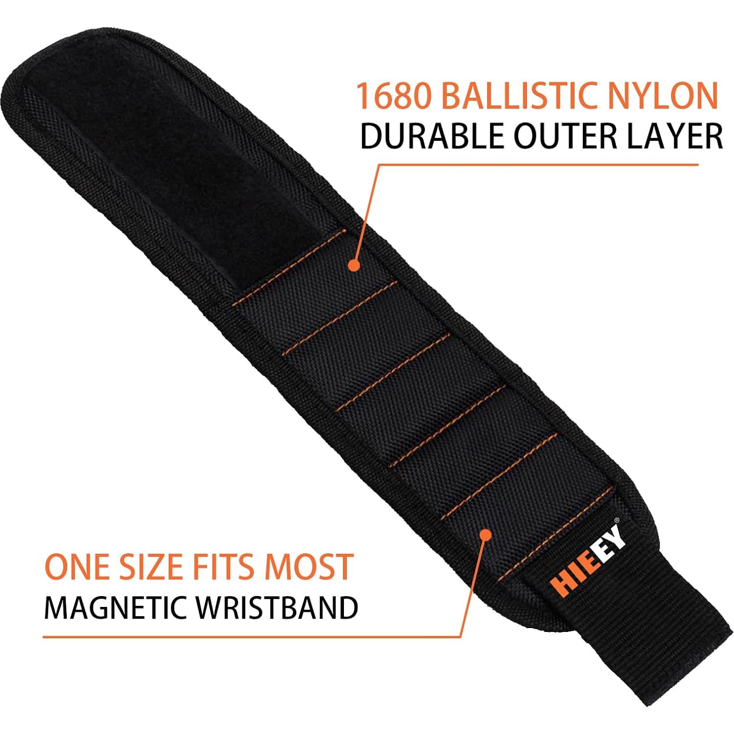 Pulsera Magnética HIEEY 2 Piezas para Sostener Tornillos