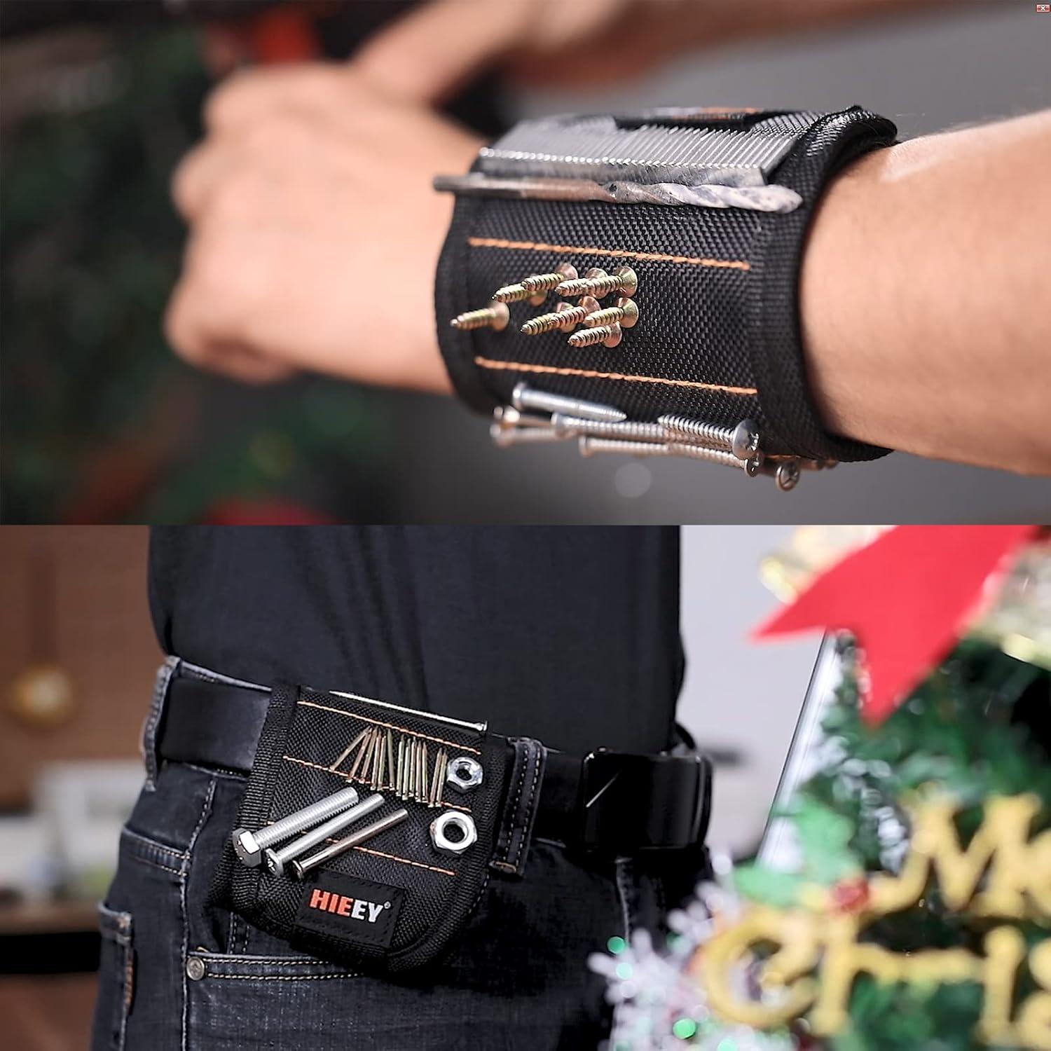 Pulsera Magnética HIEEY 2 Piezas para Sostener Tornillos