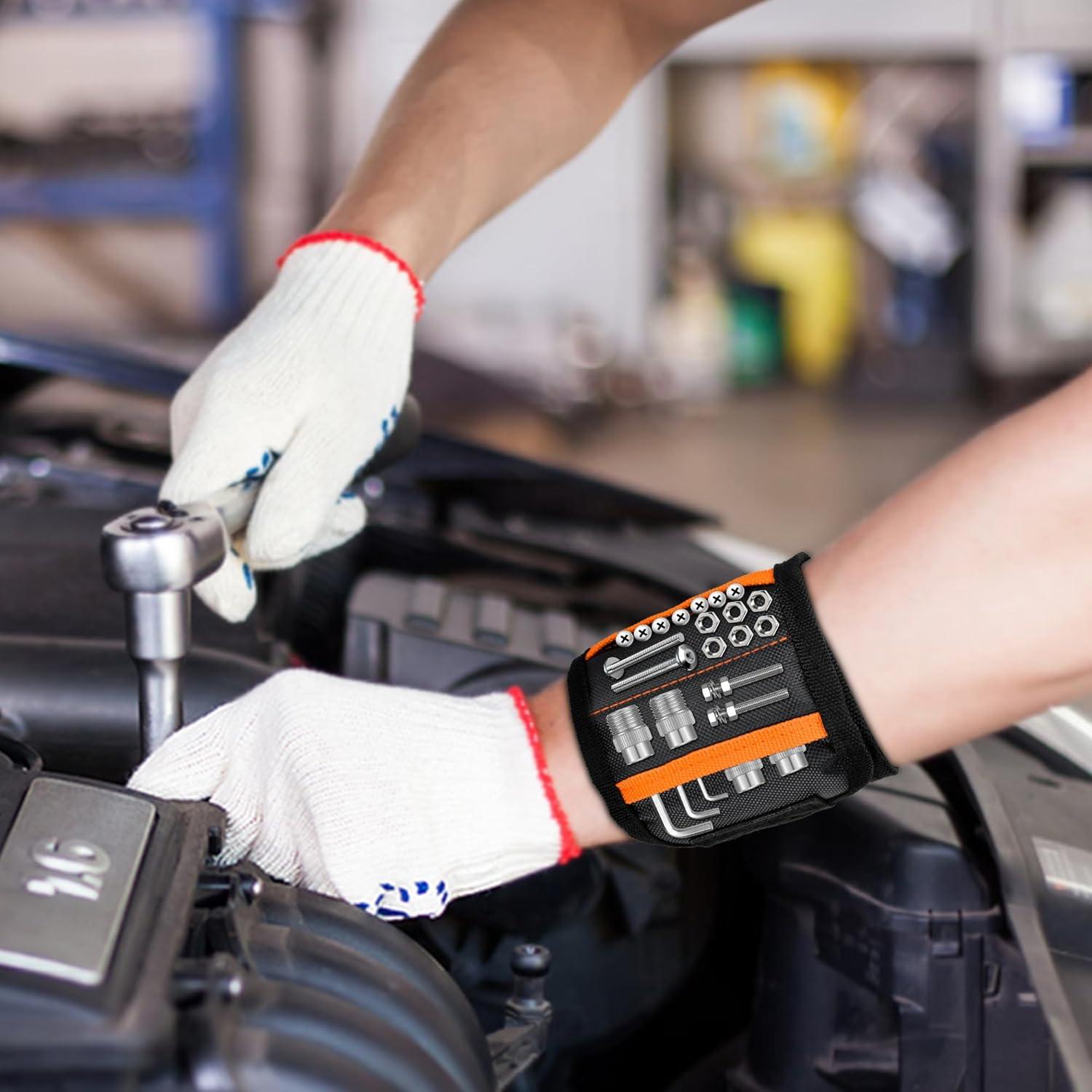 Pulsera Magnética para Herramientas Tmacker - Nylon Premium