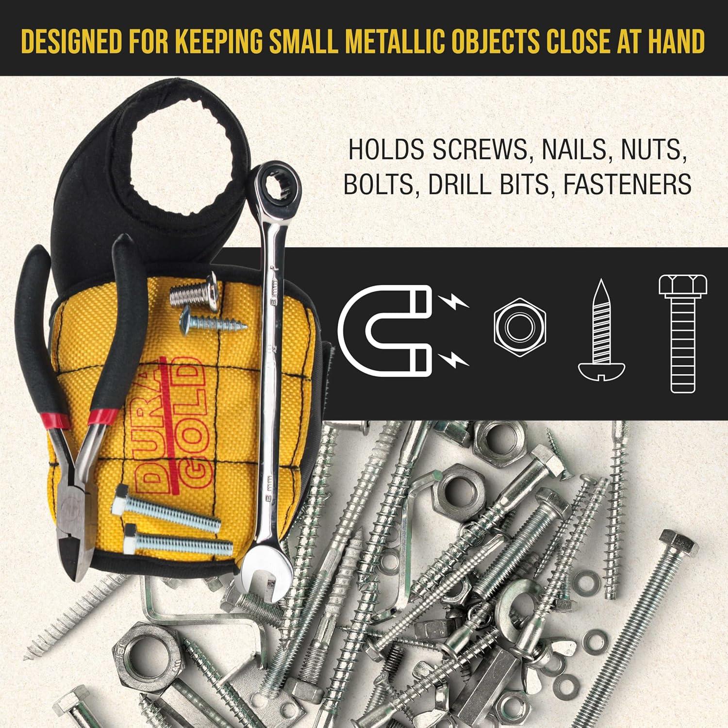 Banda de Muñeca Magnética Dura-Gold con 9 Imanes - Soporte