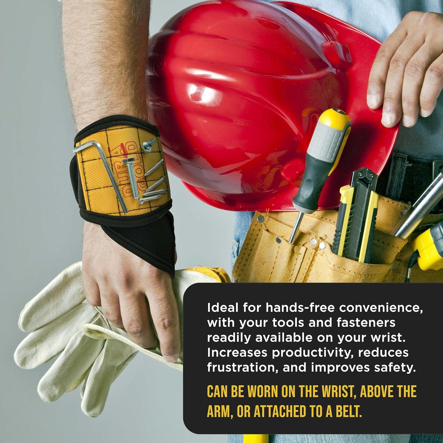 Banda de Muñeca Magnética Dura-Gold con 9 Imanes - Soporte