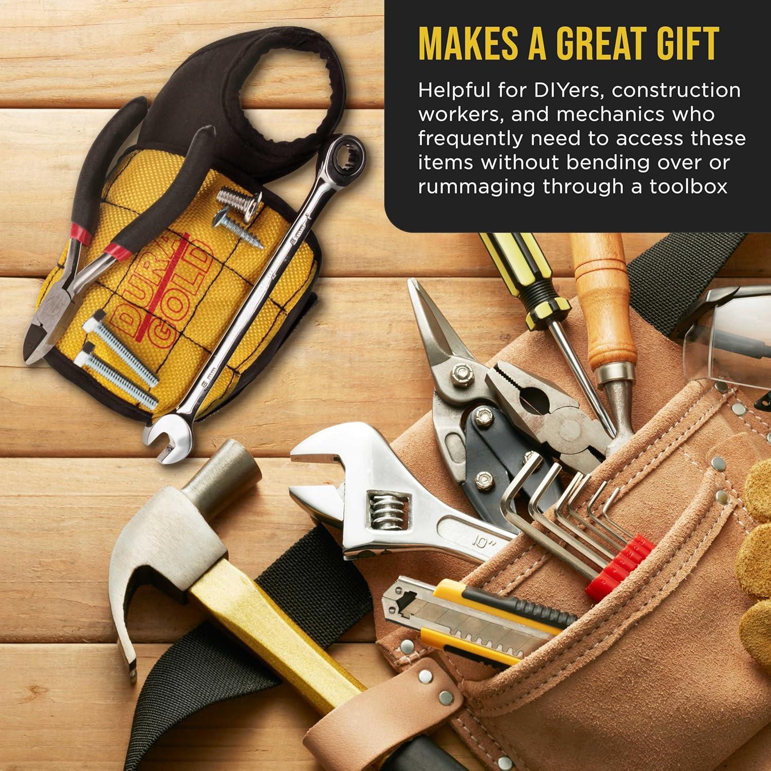 Banda de Muñeca Magnética Dura-Gold con 9 Imanes - Soporte