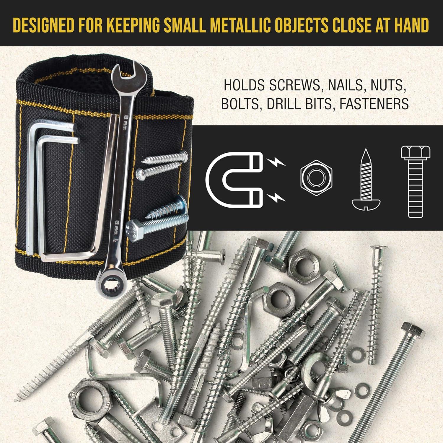 Banda de Muñeca Magnética Dura-Gold - Imán Fuerte, Nylon