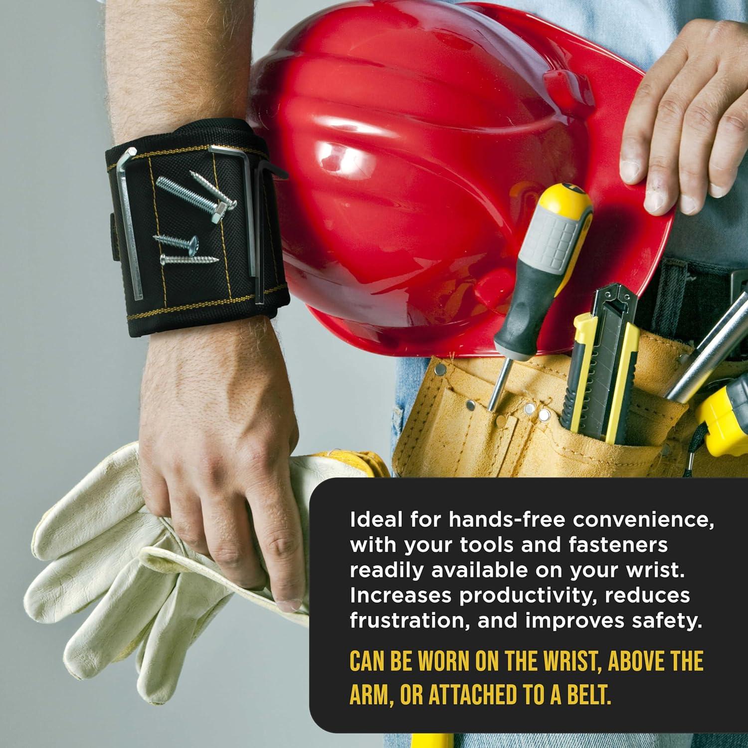 Banda de Muñeca Magnética Dura-Gold - Imán Fuerte, Nylon