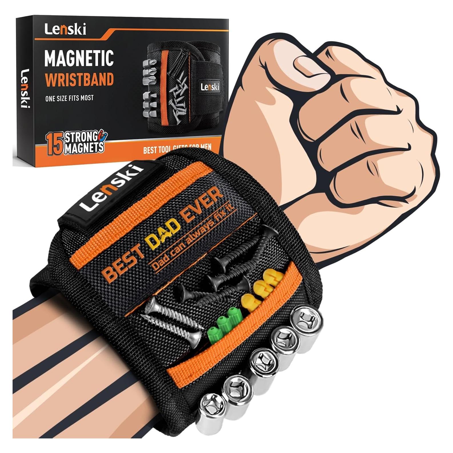 Pulsera Magnética Lenski para Papá - Regalo Único Día del Padre