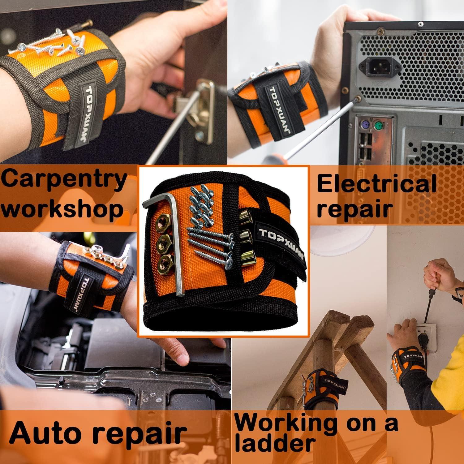 Banda Magnética para Muñeca TOPXUAN con 15 Imanes Neodimio