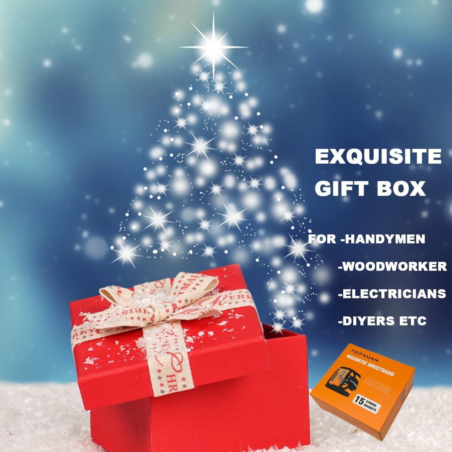 Banda Magnética para Muñeca TOPXUAN con 15 Imanes Neodimio