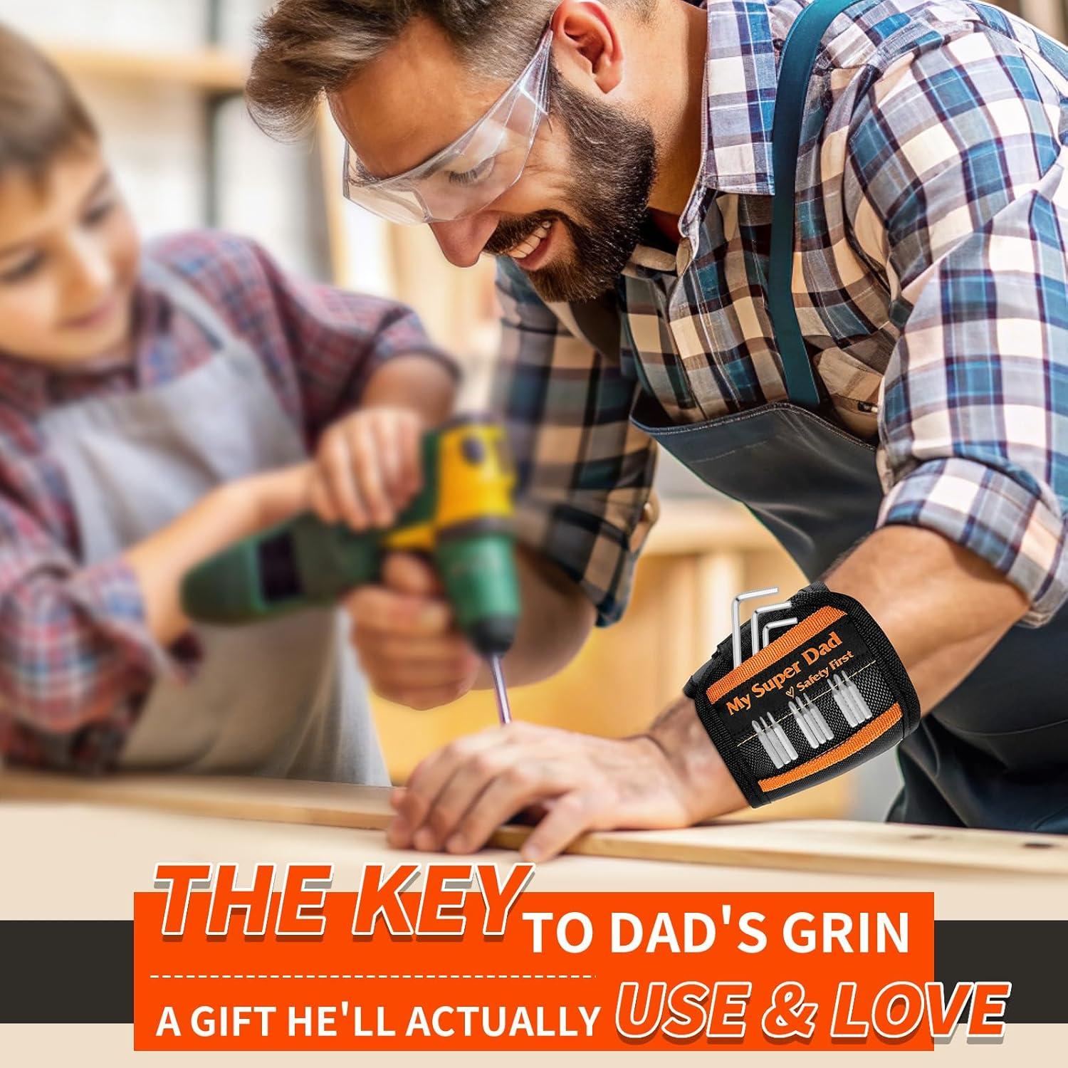 Pulsera Magnética POJOOY para Papá - Seguridad Primero