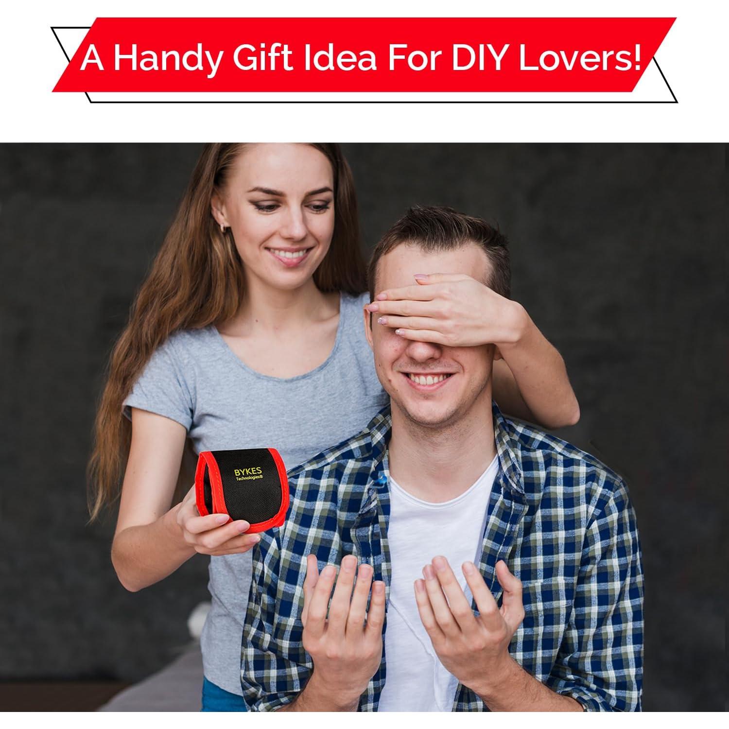 Banda Magnética BYKES Grande para Tornillos y Herramientas