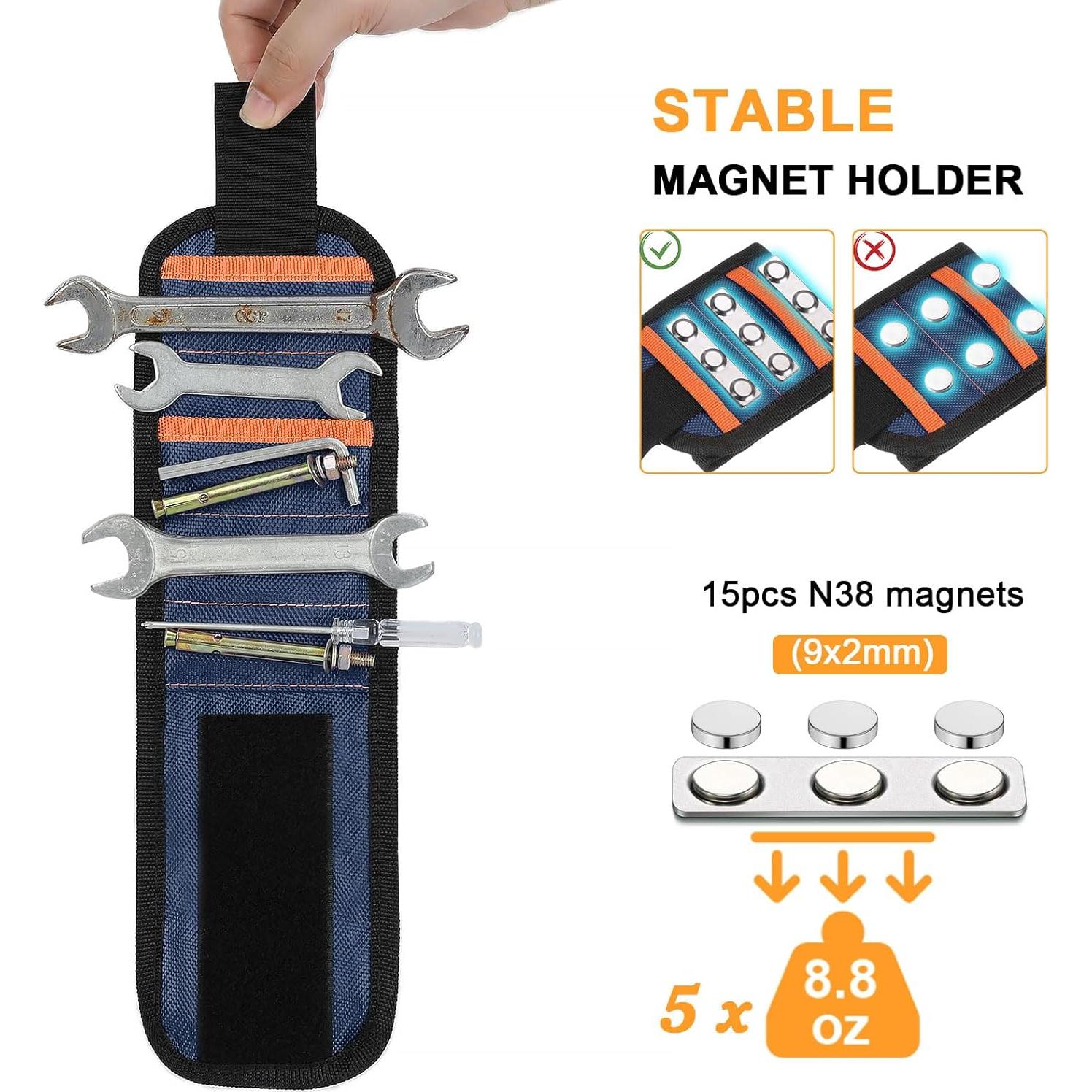 Soporte Magnético Vidsel para Herramientas - Pulsera Azul Marino