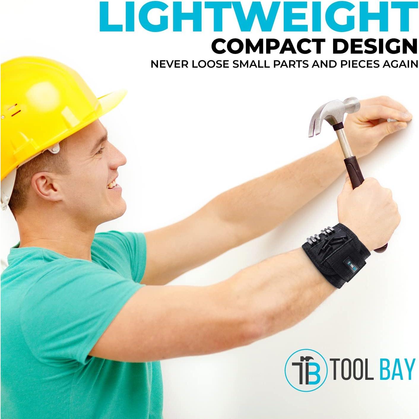 Pulsera Magnética ToolBay para Herramientas - Nylon Ajustable