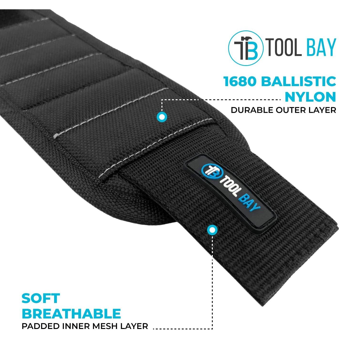 Pulsera Magnética ToolBay para Herramientas - Nylon Ajustable