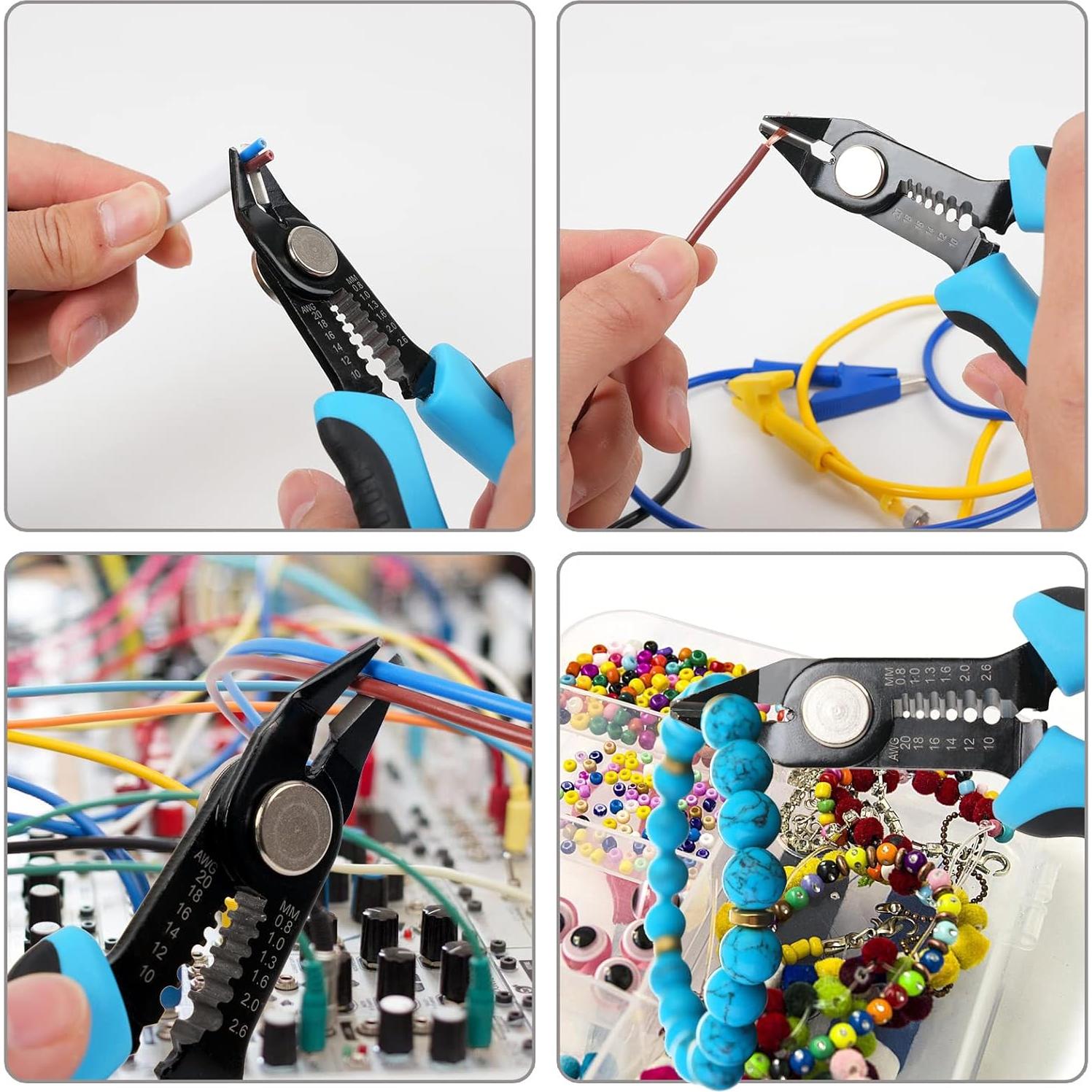 Cortadores de Alambre WGGE 15.24 cm con Desforradora Ergonómica