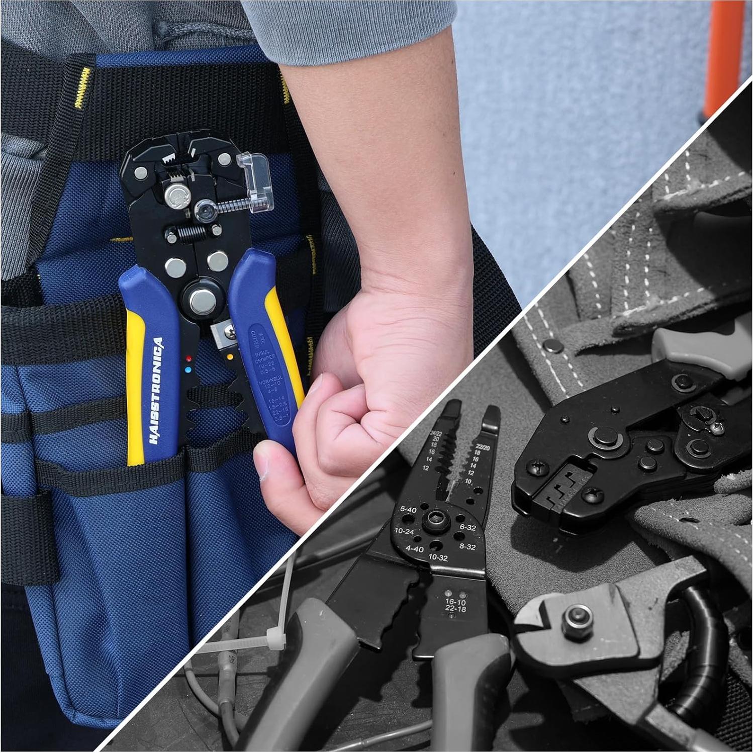 Pelacables Automático Haisstronica HX1519 3 en 1 para Cables