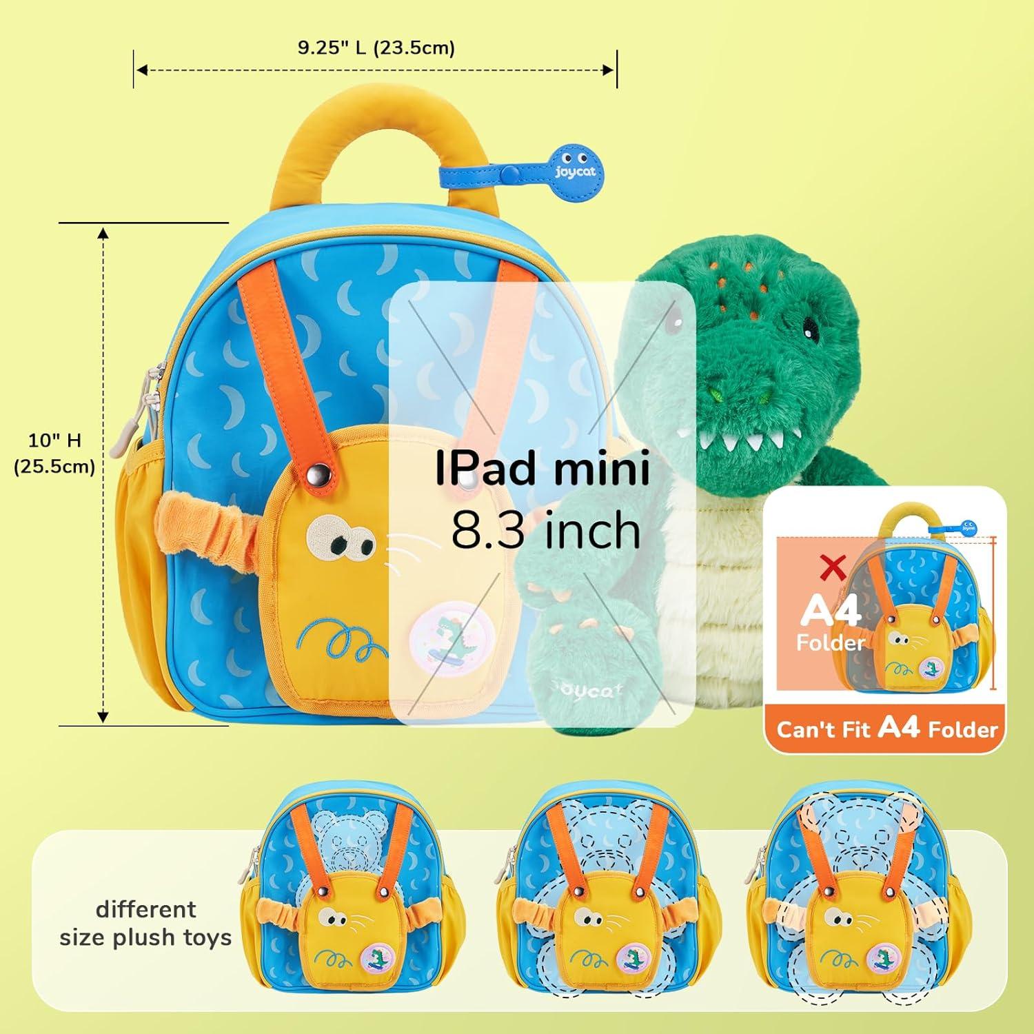 Mochila Dinosaurio JoyCat 12L para Niños 3-7 Años