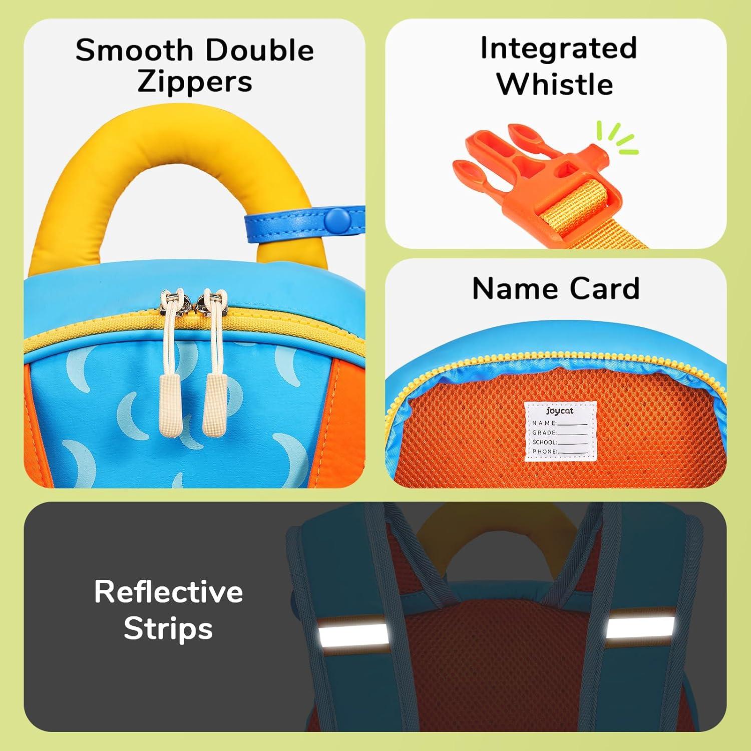 Mochila Dinosaurio JoyCat 12L para Niños 3-7 Años