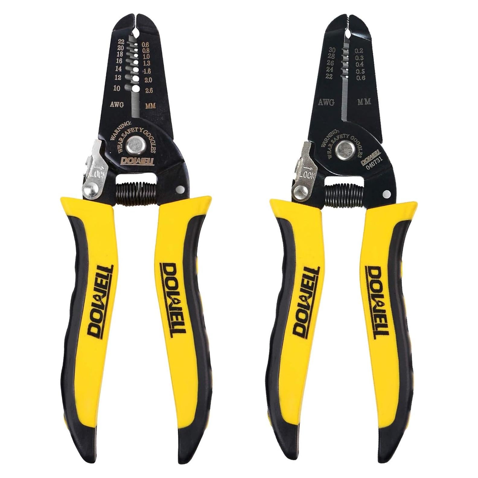 DOWELL Herramienta Desforradora de Cables 10-22AWG y 22-30AWG