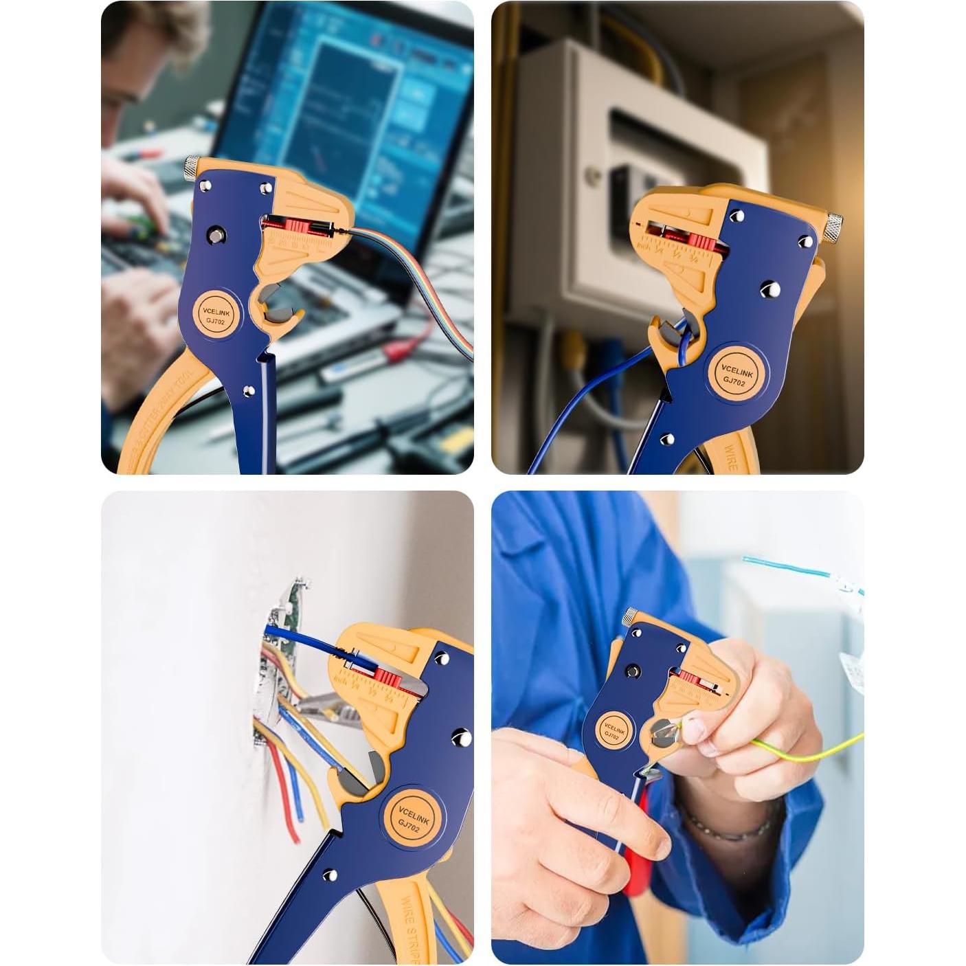 Pelacables Automático VCELINK 2 en 1 Ajustable 17.5 cm