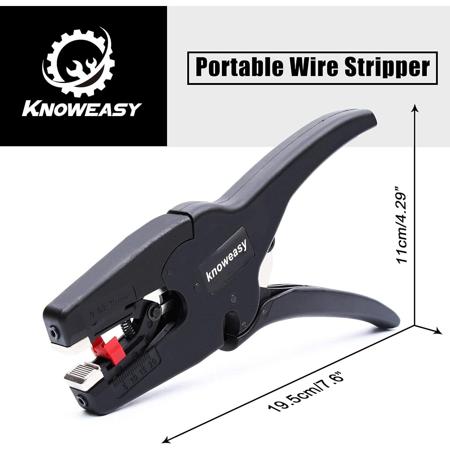 Destripador de Cables Knoweasy D3 2 en 1 para 7-32 AWG