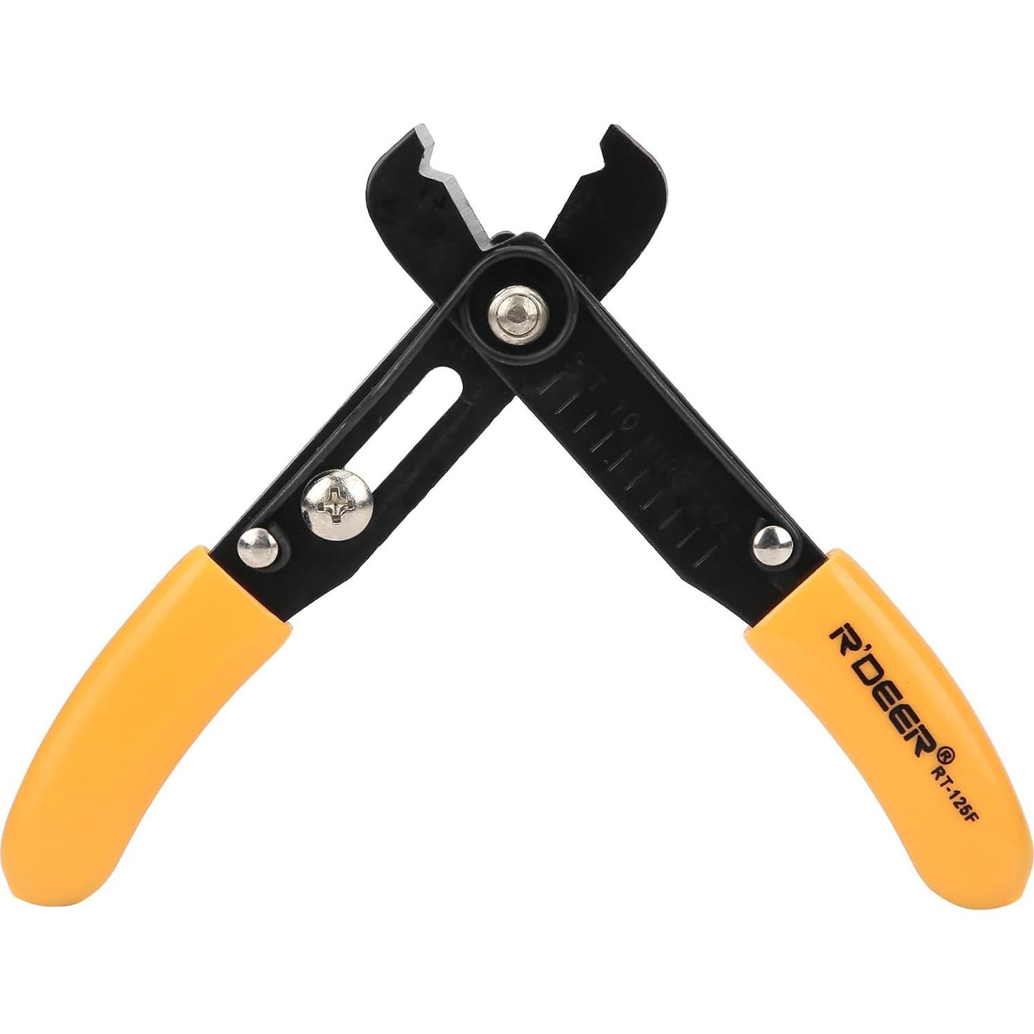 Pelacables Ajustable Hyuduo 0.5-4.0mm Ergonómico Amarillo