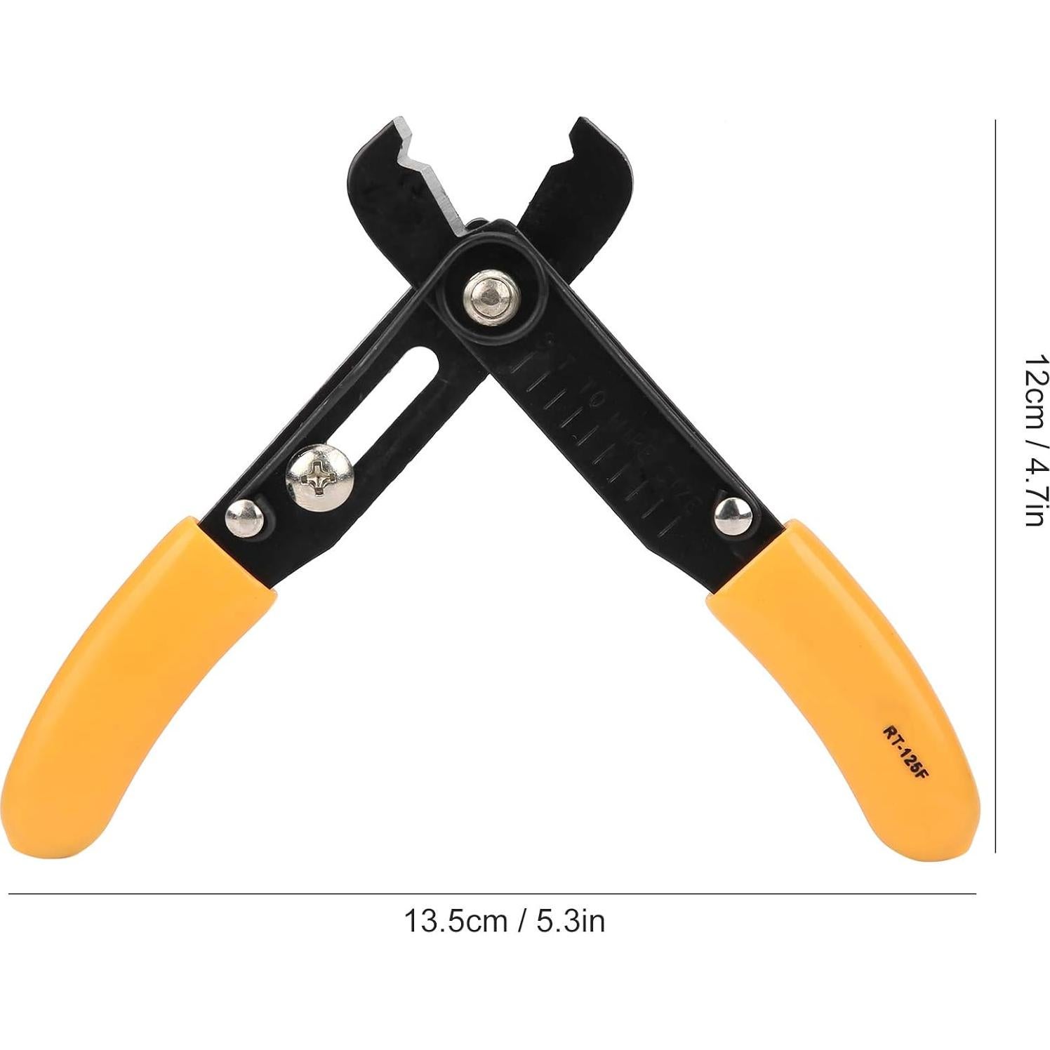 Pelacables Ajustable Hyuduo 0.5-4.0mm Ergonómico Amarillo