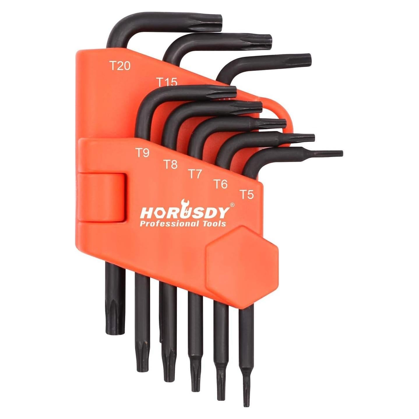 Juego de Llaves Allen Torx SEDY 8 Piezas Cr-V a Prueba de Manipulación