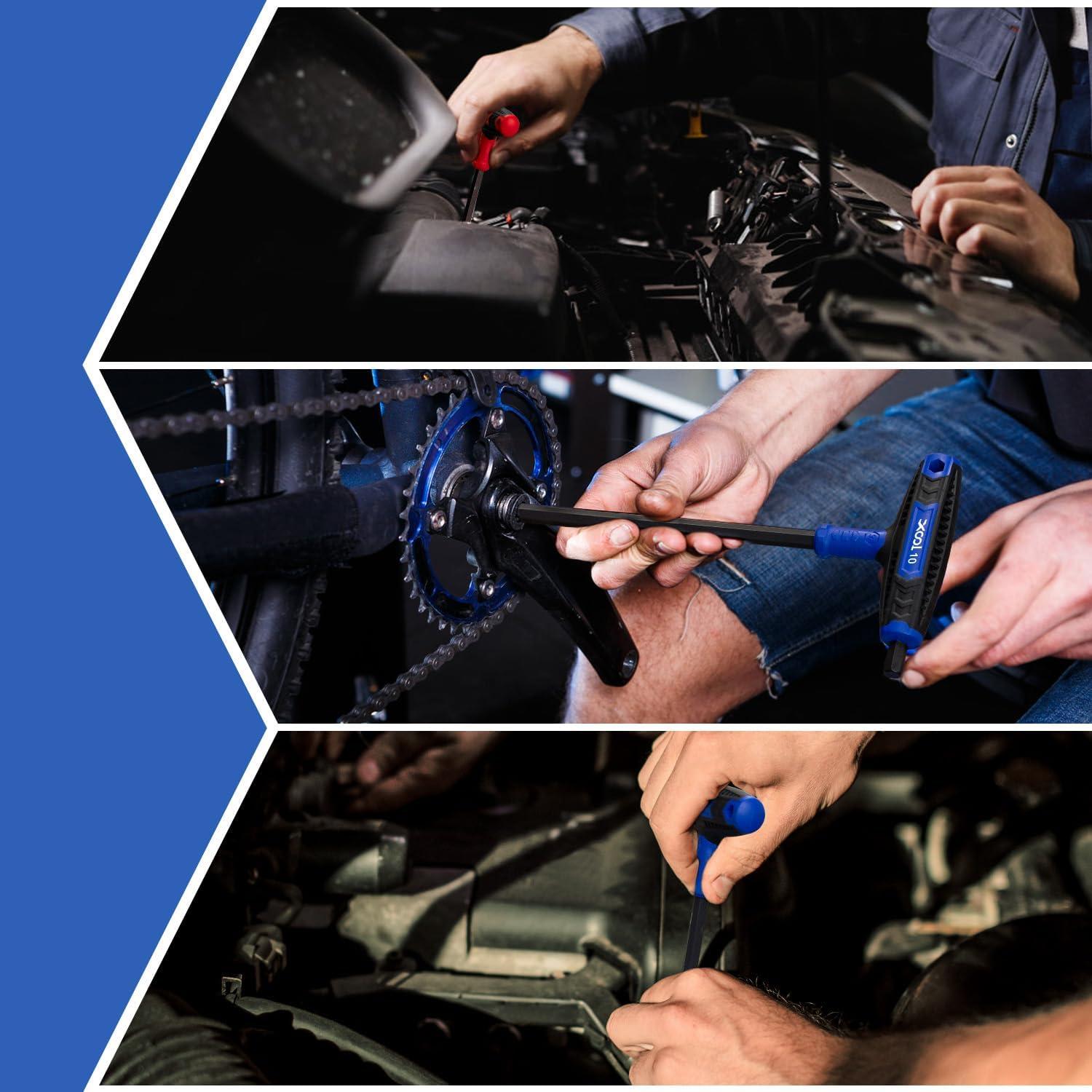 Juego de Llaves Allen T 14 Piezas XOOL Métricas y SAE