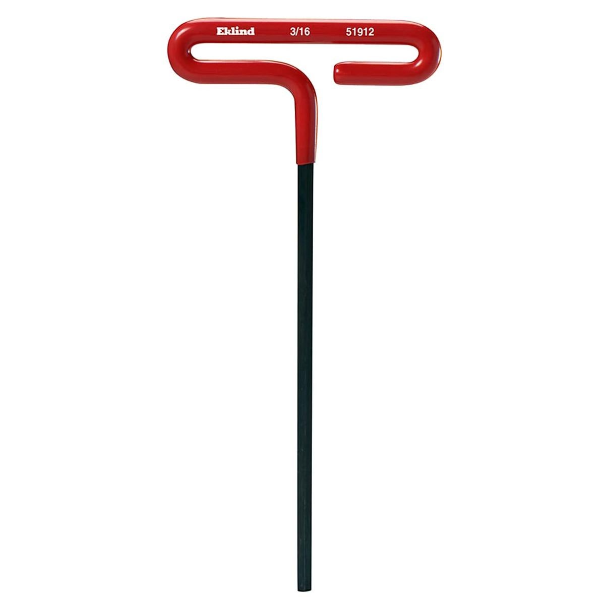 Llave Allen T-Handle Eklind 51912 3/16" Mango Acolchado