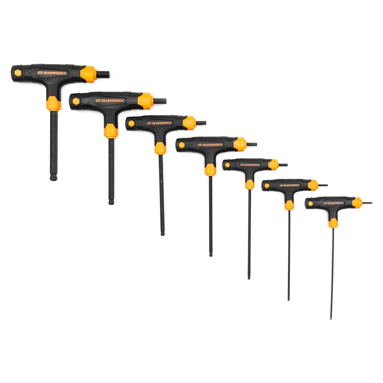 Juego de Llaves Hexagonales GEARWRENCH 7 Piezas Métricas