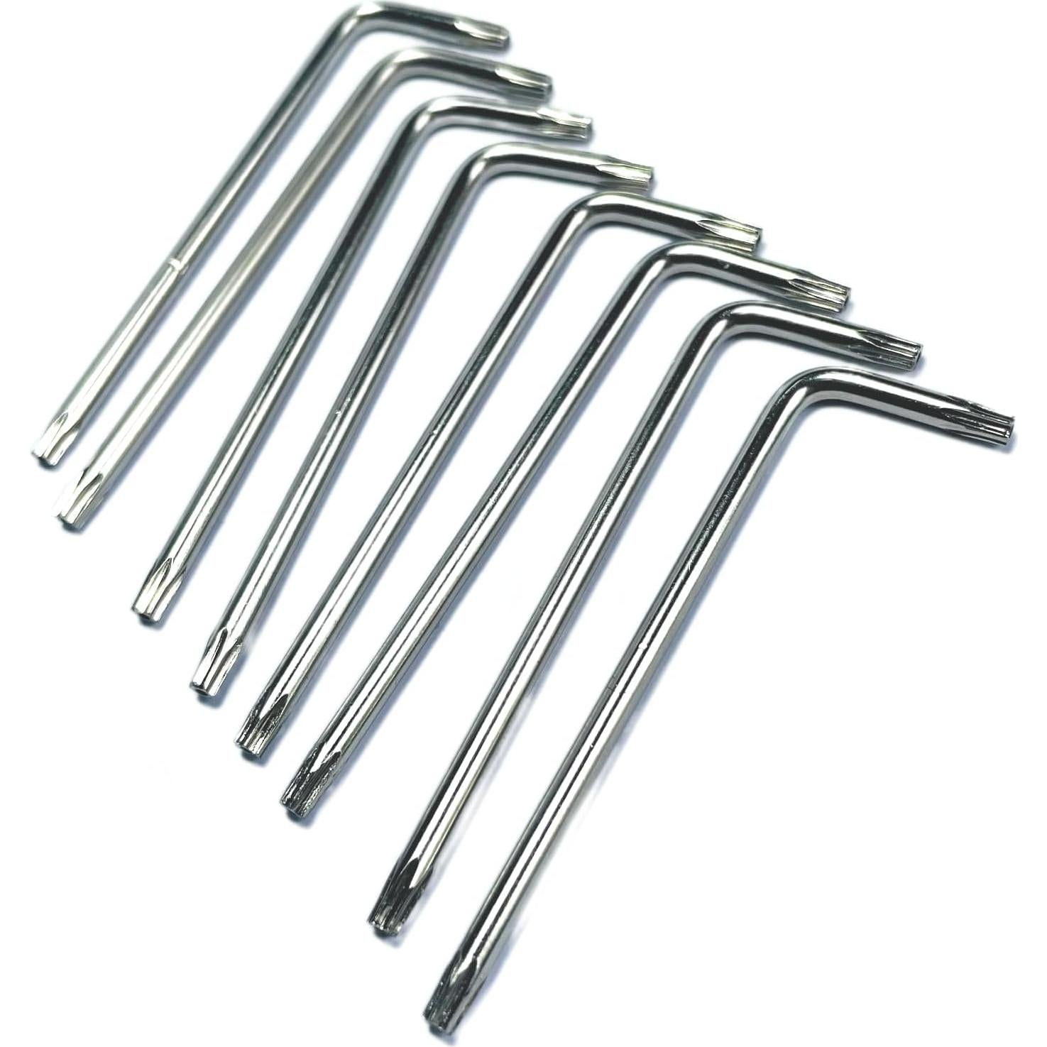 Juego de 8 Llaves Torx T10 ZDingTech a Prueba de Manipulación