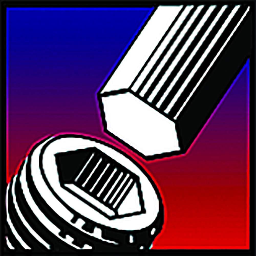 Juego de Llaves Allen T EKLIND 55198 - 8 Piezas Métricas 2-10 mm