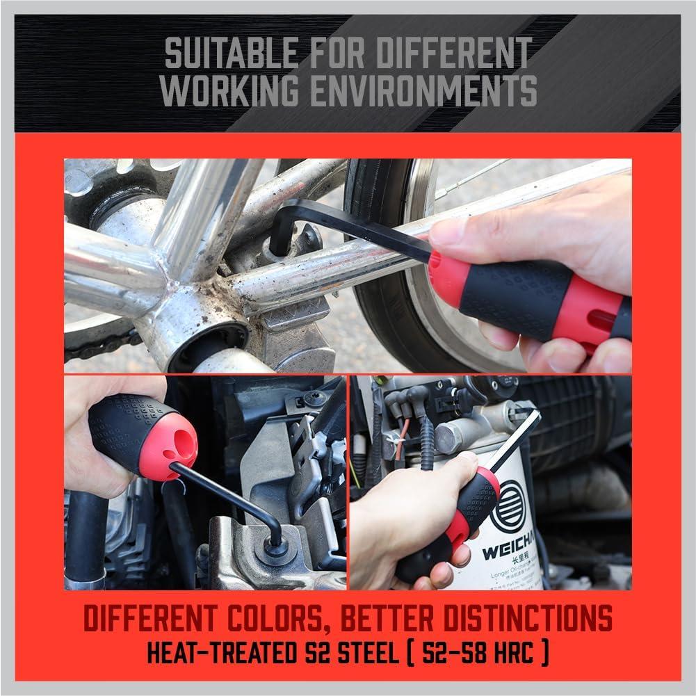 Juego de Llaves Allen SEDY 36 Piezas Hexagonales y Torx