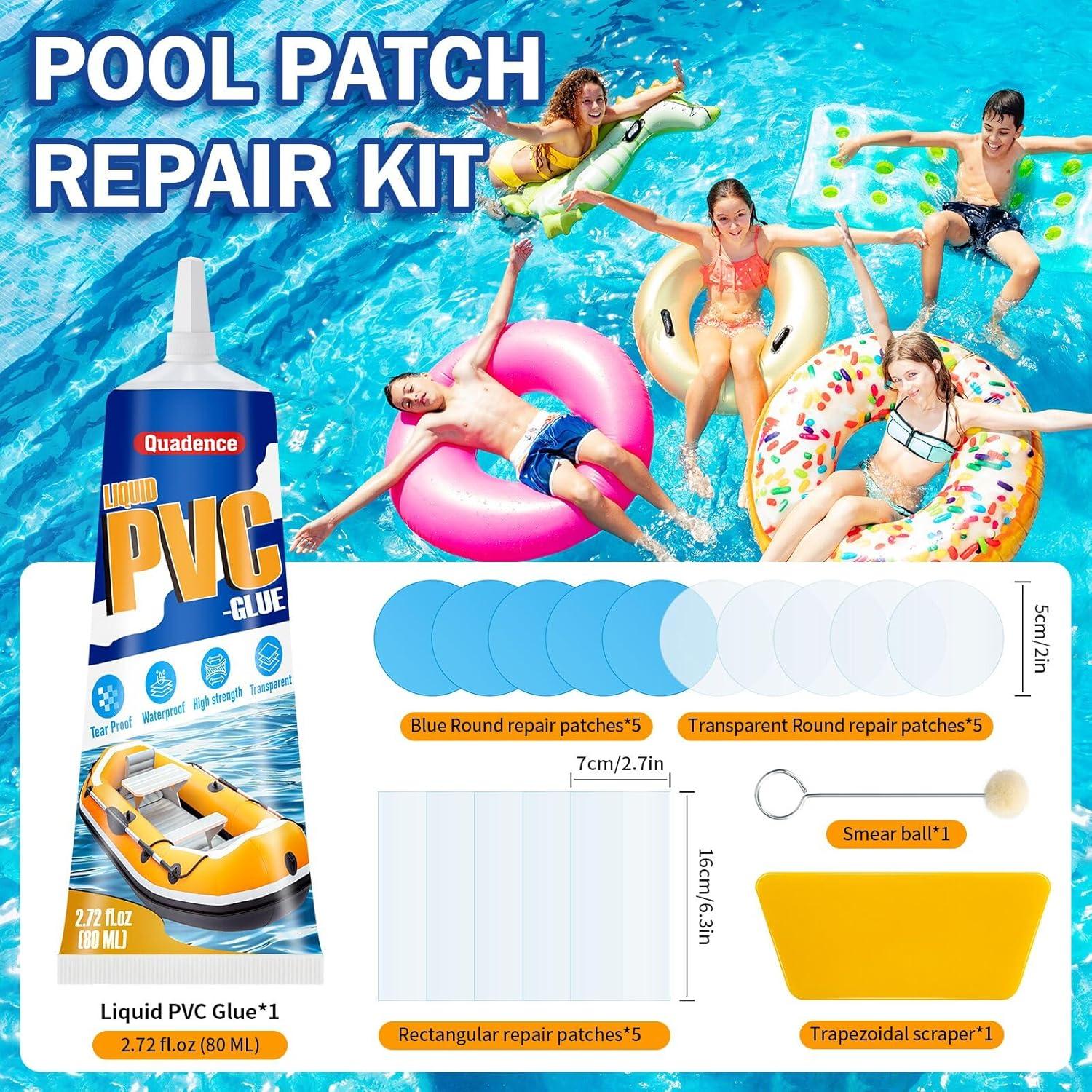 Kit de Reparación de PVC Quadence 80ml - Parches y Pegamento