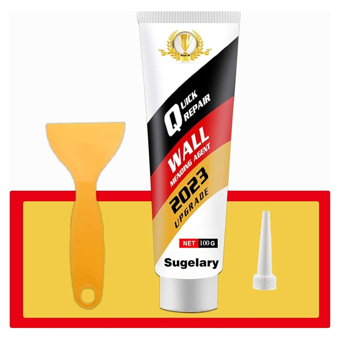 Kit de Reparación de Yeso HOMETING 100g con Raspador y Parche