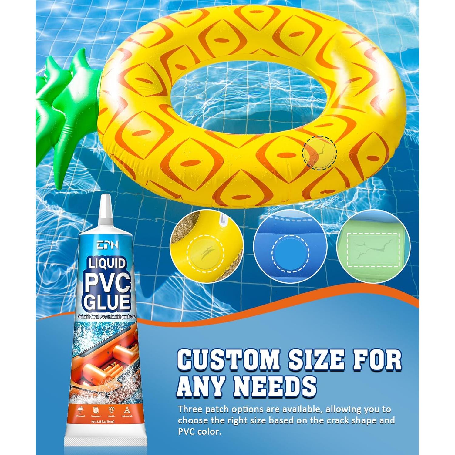 Kit de Parche EPN para Colchón de Aire y Juguetes Inflables