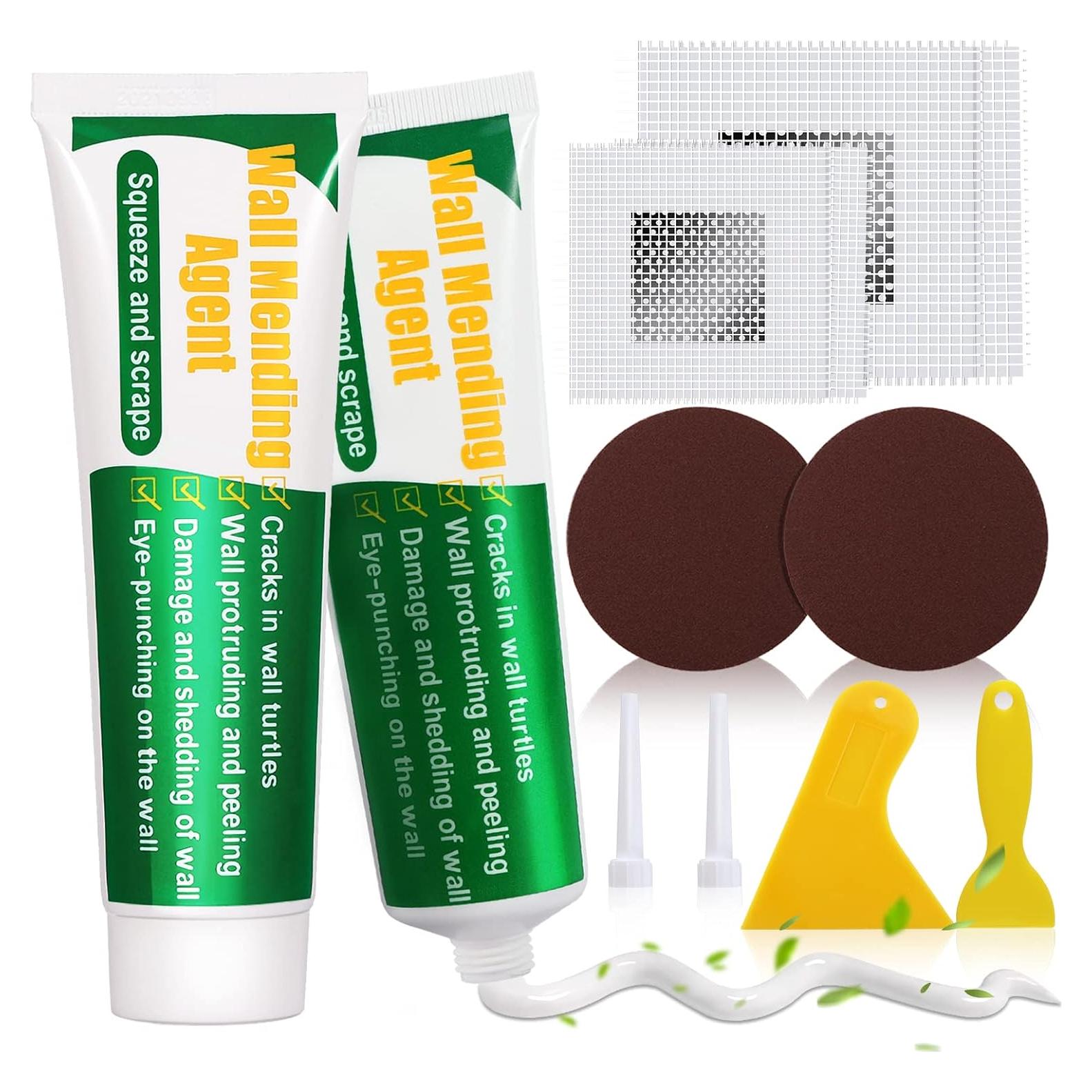 Kit de Reparación de Pared GQLife-ing 200g 2 Piezas Secado Rápido