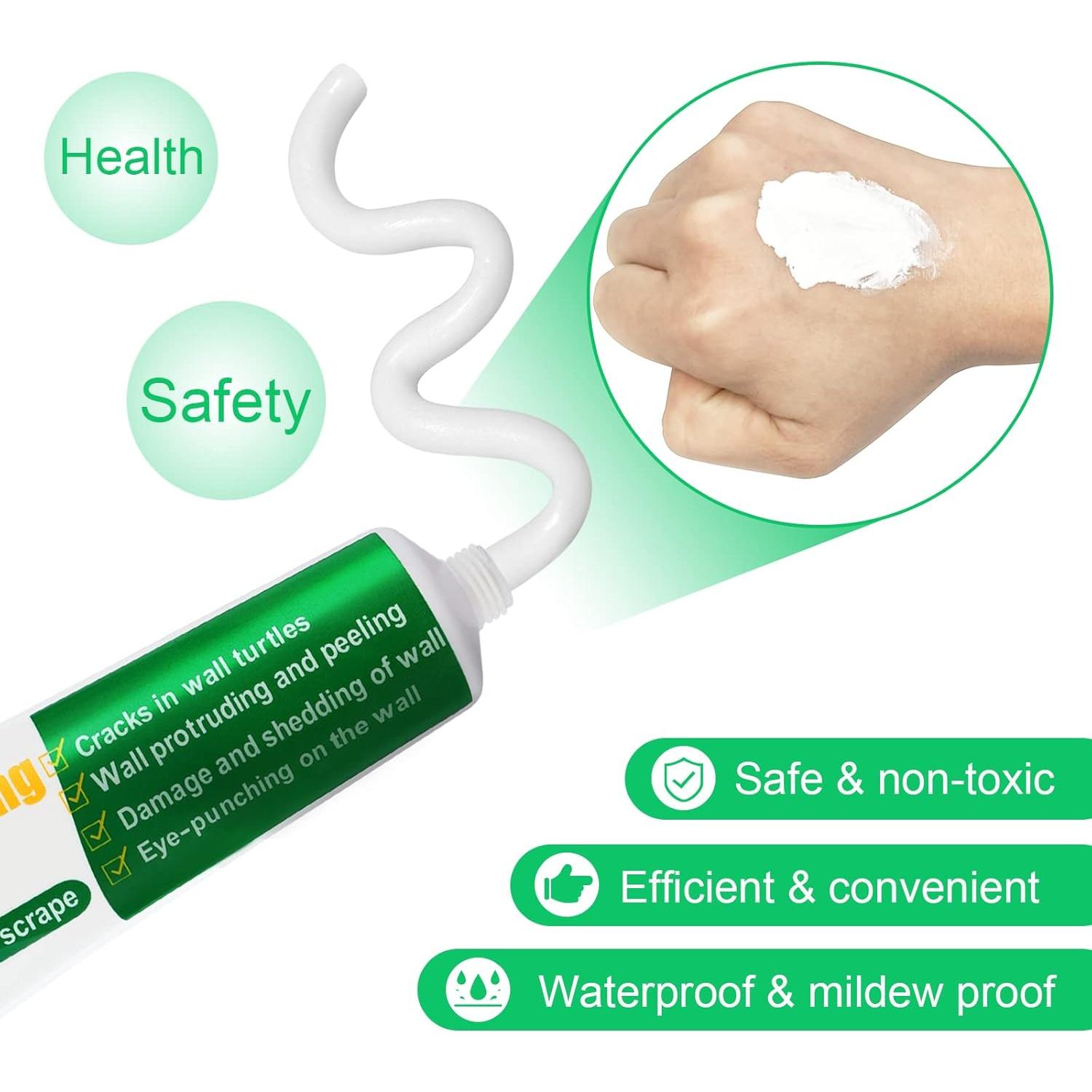 Kit de Reparación de Pared GQLife-ing 200g 2 Piezas Secado Rápido