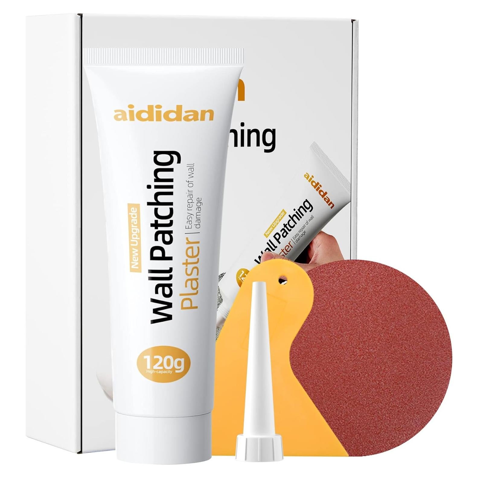 Kit de Reparación de Paredes Aididan - Pasta y Parche 119g