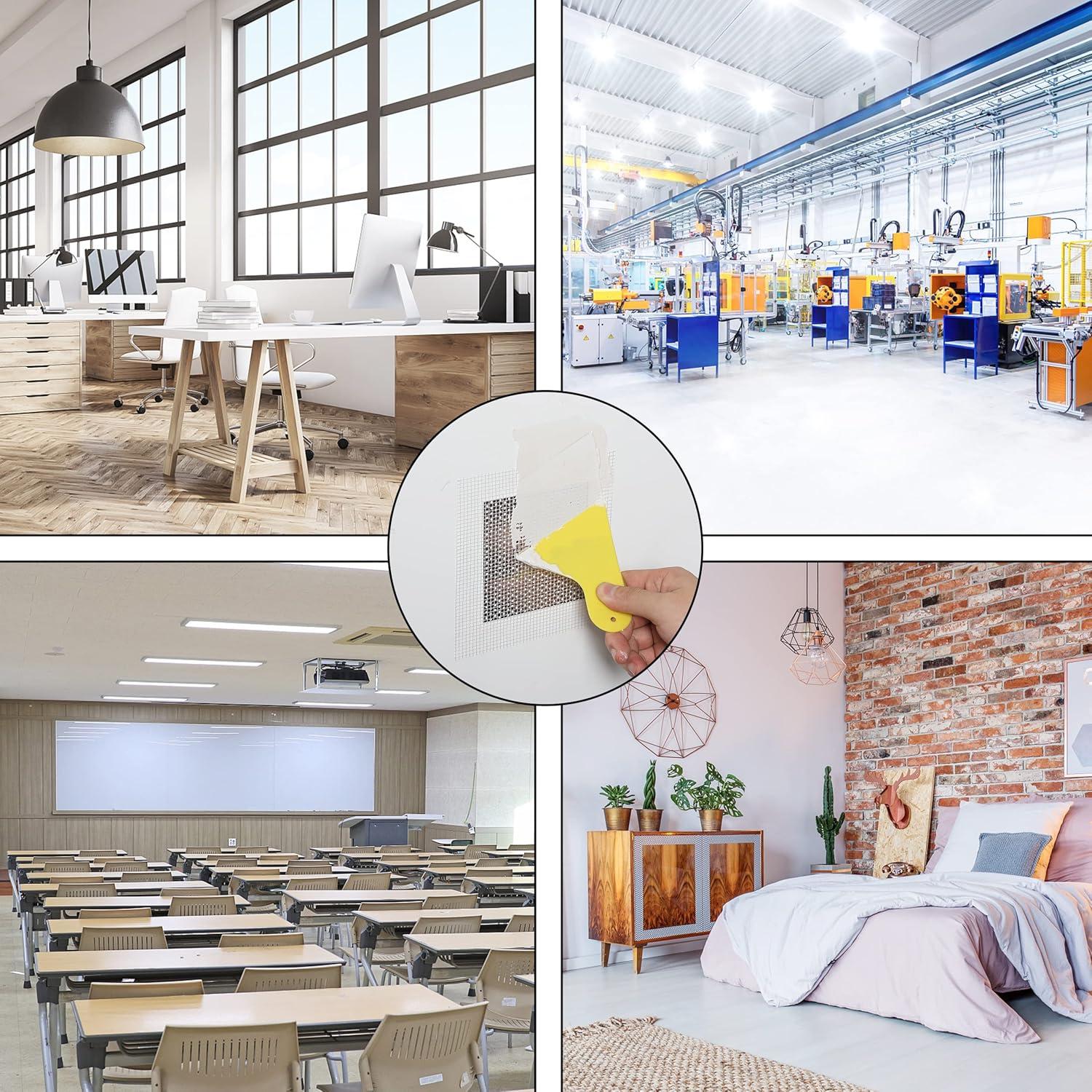 Kit de Reparación de Paneles de Yeso Bates 11 Piezas 15 cm