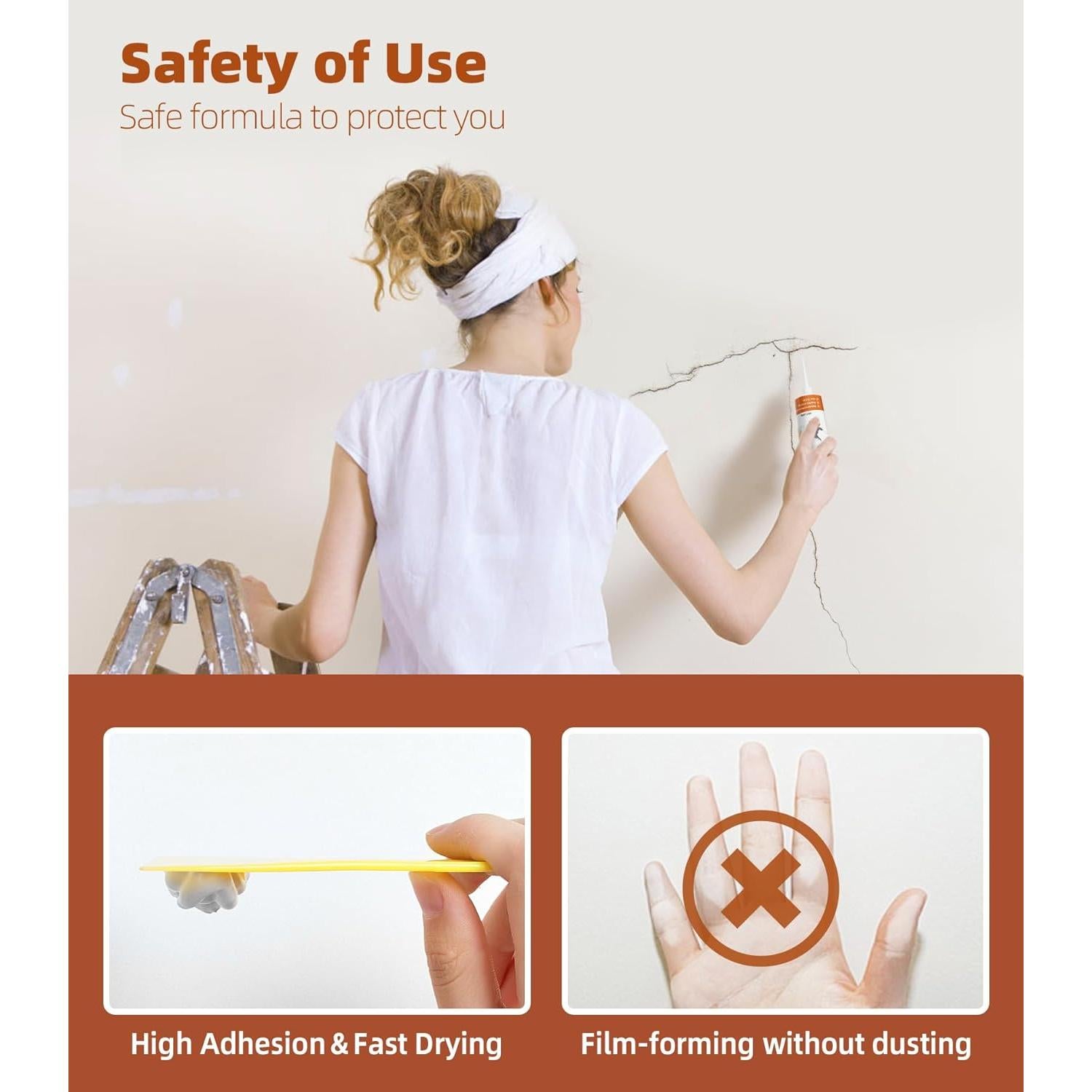 Kit de Reparación de Paredes HKING BQG201 - 300g, Secado Rápido