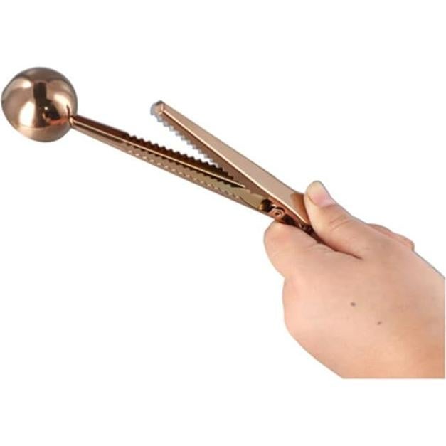 Juego de 5 Cucharas de Café con Clip Sellador Kopida