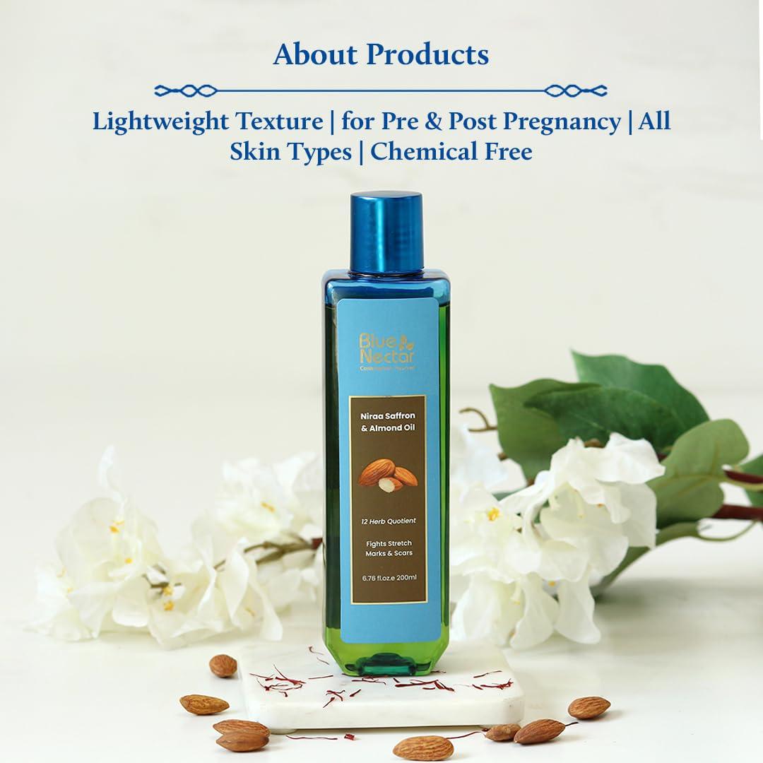 Aceite Corporal Reafirmante Azafrán y Almendra Niraa 100 ml