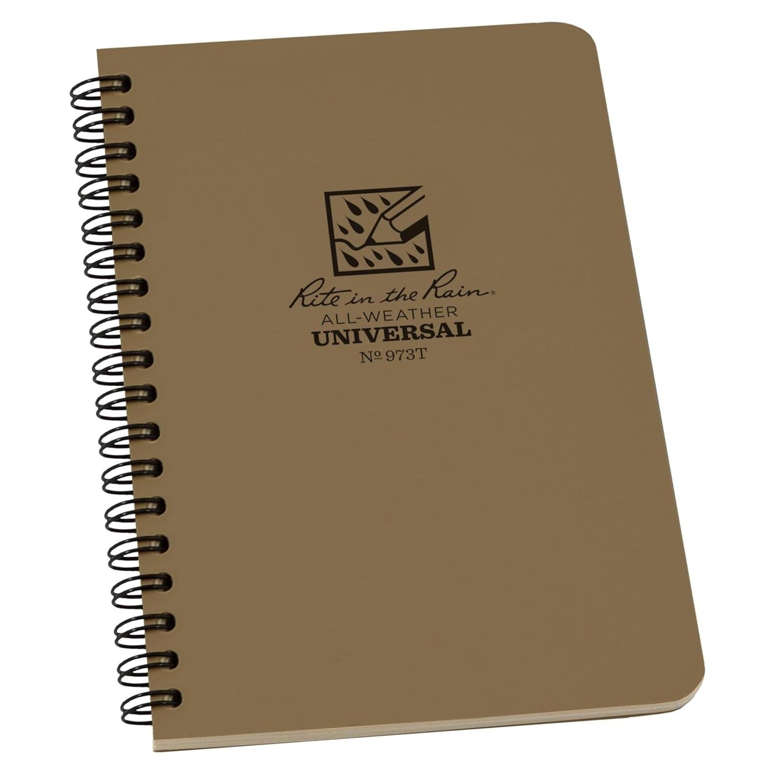 Cuaderno Espiral Impermeable Rite in the Rain 11.75x17.78cm Beige